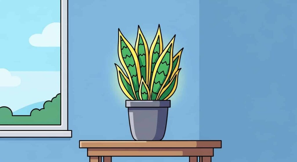 1. Introduction of Gold Flame Snake Plant