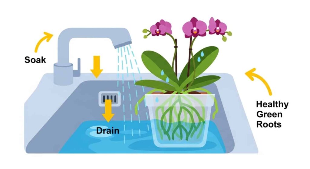 Proper Watering Techniques for Healthy Orchids