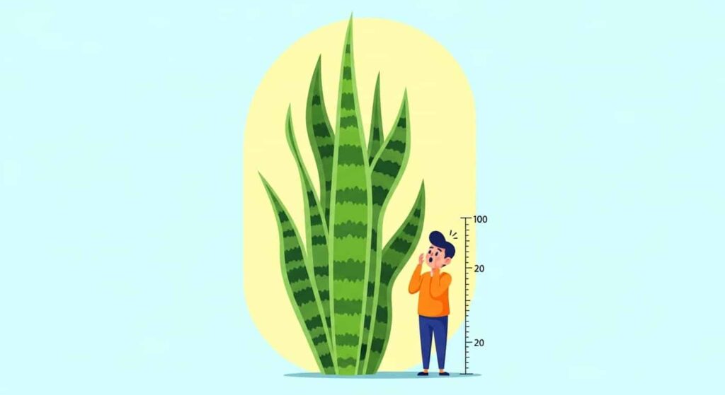How Tall Can Snake Plants Grow