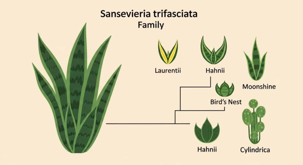 2. Botanical Background and Classification of Gold Flame Snake Plant