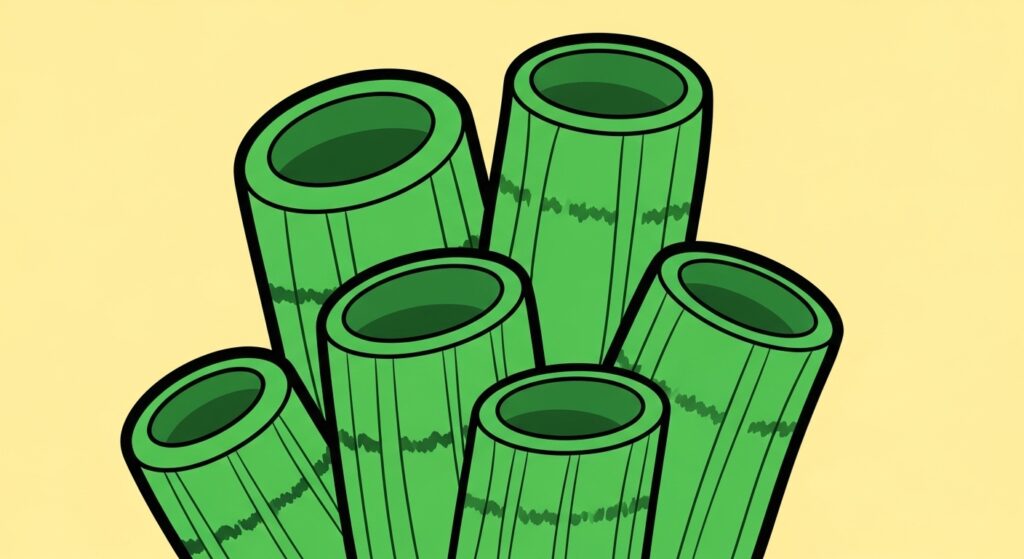 3. Physical Description of cylindrical snake plant