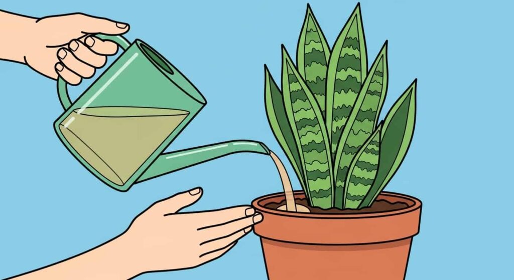 How to Fertilize a Snake Plant (Step-by-Step)