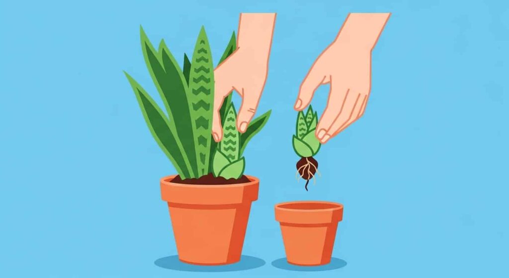 Propagation Methods of Bird’s Nest Snake Plant