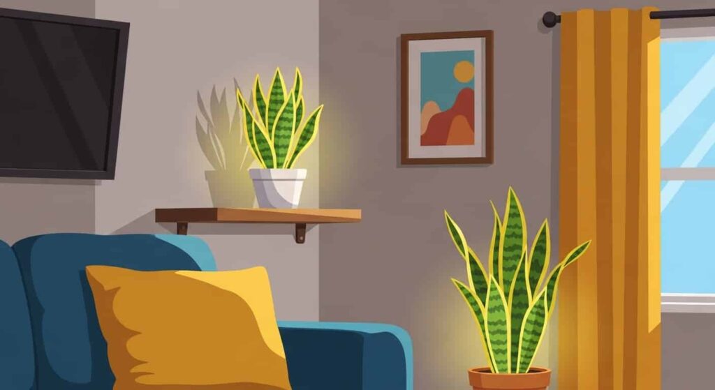 8. Decorative and Indoor Use - Gold Flame Snake Plant