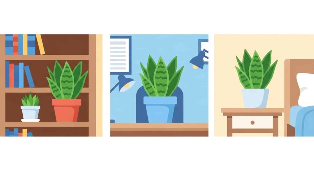 Placement Ideas of Bird’s Nest Snake Plant