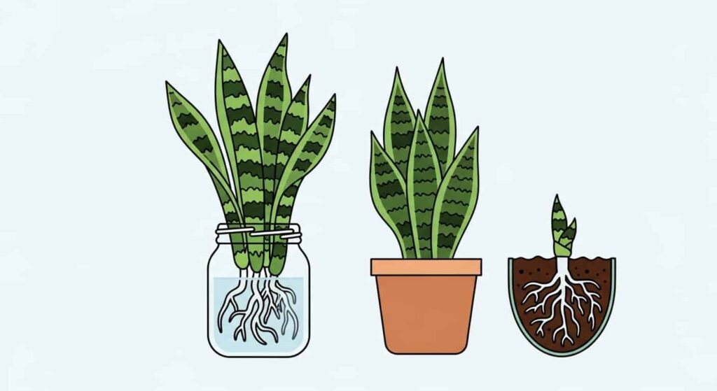 IX. Propagation Methods of black coral snake plant