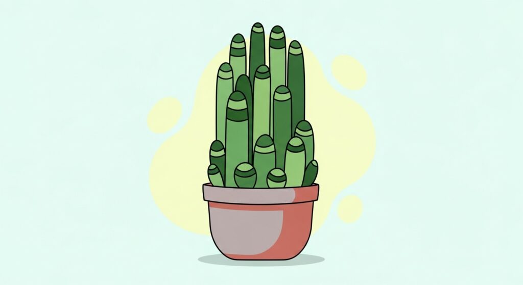Introduction of cylindrical snake plant