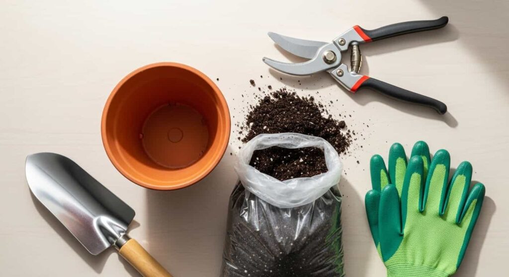 Preparing for the Transplant - Tools and Materials