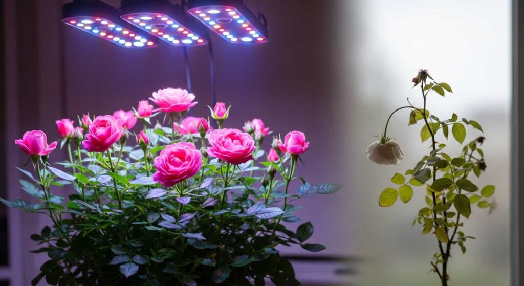 The Verdict Is In: Grow Lights Absolutely Work for Roses