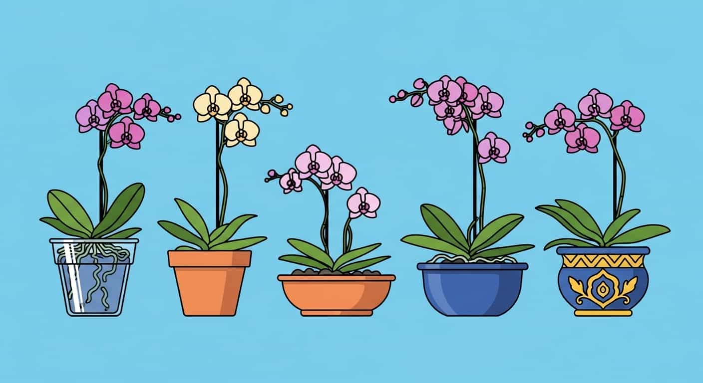 How to Choose the Best Pot for Your Orchid | Potting Tips