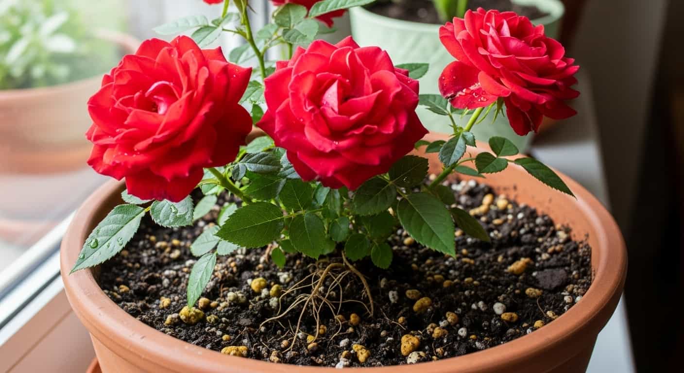 Watering Indoor Roses: How Much?