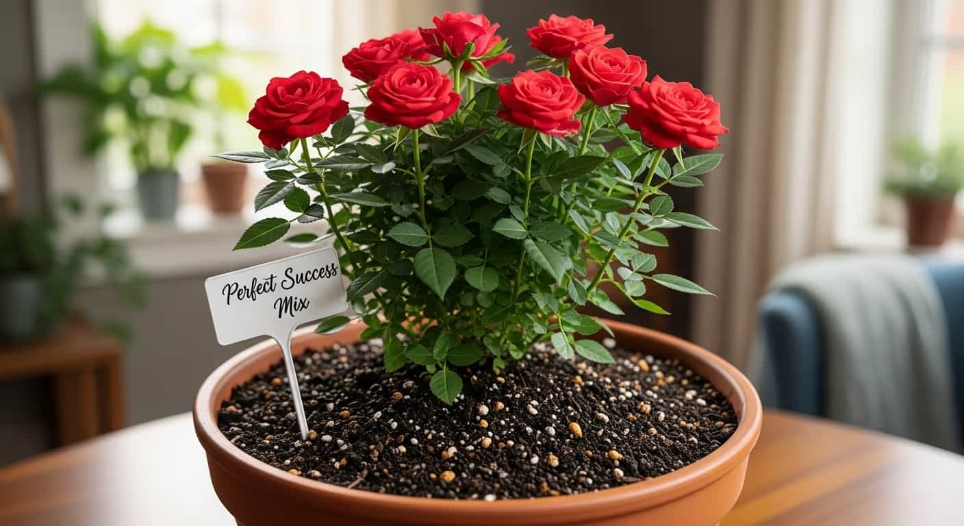 Best Soil Mix for Indoor Roses